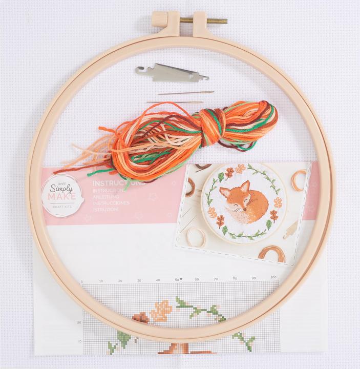 Produktbild Docrafts Simply Make Cross Stitch Kit