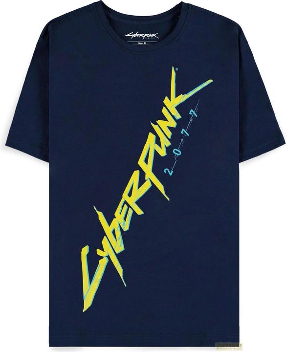 Immagine prodotto Difuzed CyberPunk - Maglietta a maniche corte con logo da uomo - M (M)