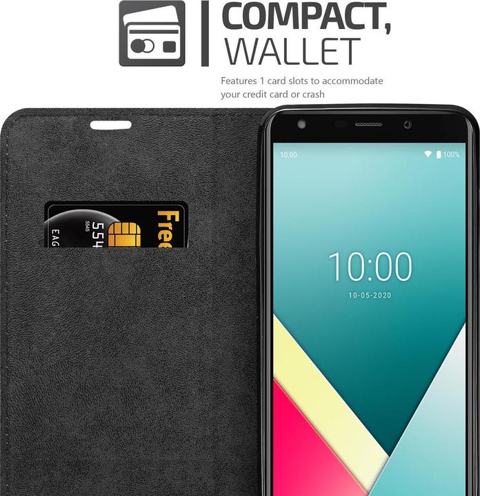 Actual product image Cadorabo Book Invisible Magnet Cover (Wiko Y61)