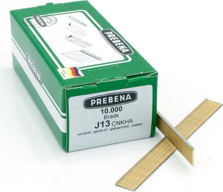 Actual product image Prebena Upset head nails galvanised resinated13 mm