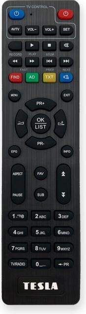 Produktbild Tesla TE-323 TV Set-Top-Box Kabel (0.06 GB, DVB-T2)