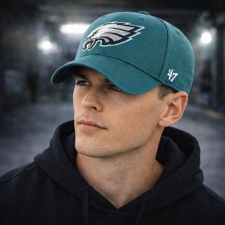 Produktbild 47 Brand Strapback Cap - Legend Philadelphia Eagles Pacific (One Size)