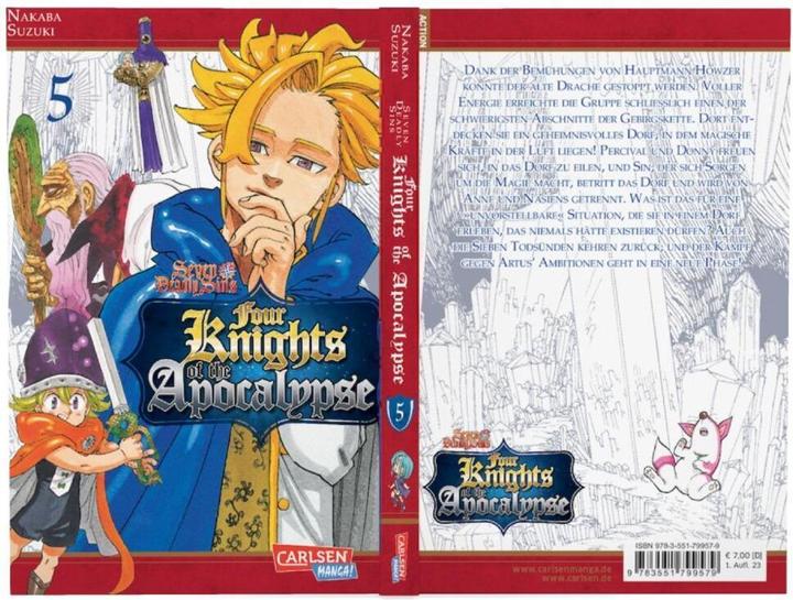 Image du produit Seven Deadly Sins: Four Knights of the Apocalypse 5 (Allemand, Suzuki Nakaba, 2023)