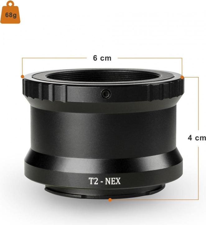 Actual product image Walimex pro T2 adapter to Sony E