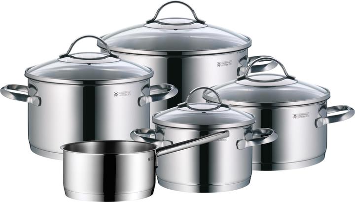Actual product image WMF Provence Plus pot set 5-piece (721556380), stainless steel (24 cm, Pot, Stainless steel)