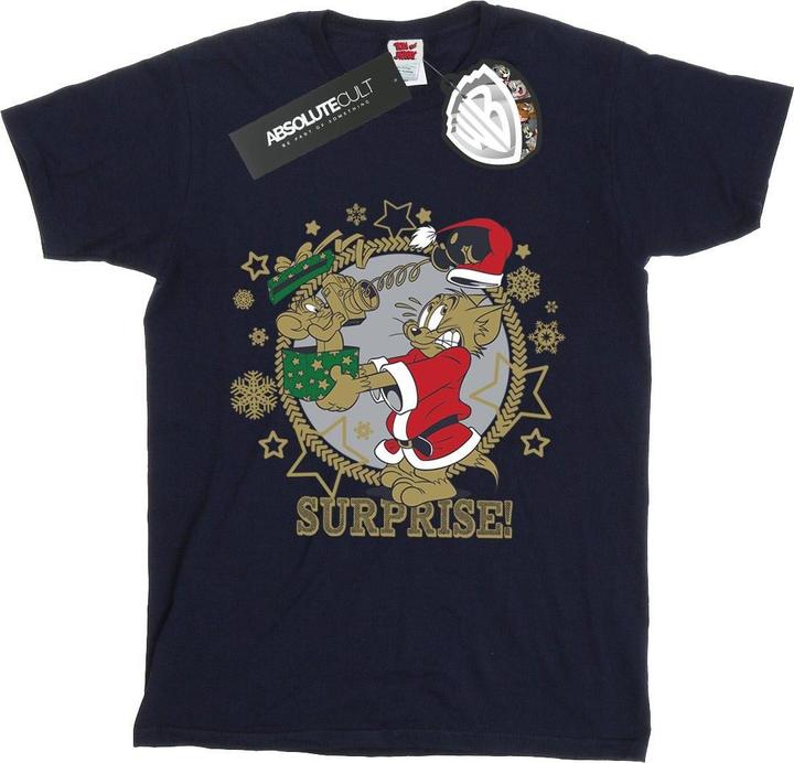Produktbild Tom & Jerry Christmas Surprise TShirt Mädchen (152, 158)