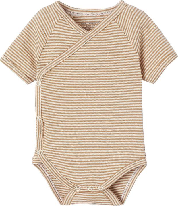 Actual product image Vertbaudet Bio-Kollektion: 5er-Pack Baby Kurzarm-Bodys mit Heissluftballon (68)