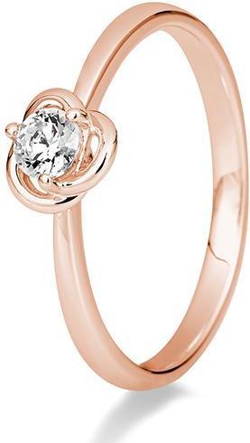 Produktbild Breuning RING - Rosen-Fassung mit Brillant (55, 585/14 K Gold)