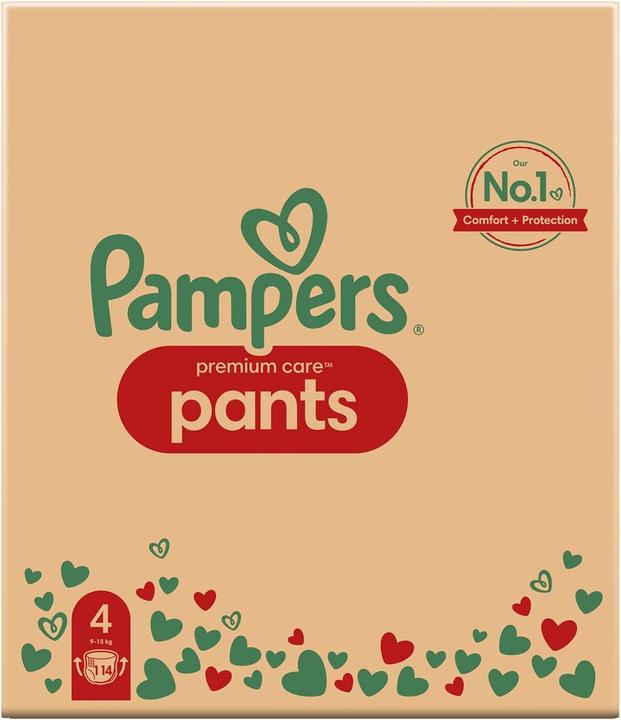 Actual product image Pampers Premium Care (Size 4, Monthly box, 114 pcs.)