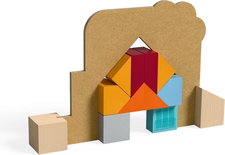 Produktbild Haba Stapel-Legespiel Bauspass