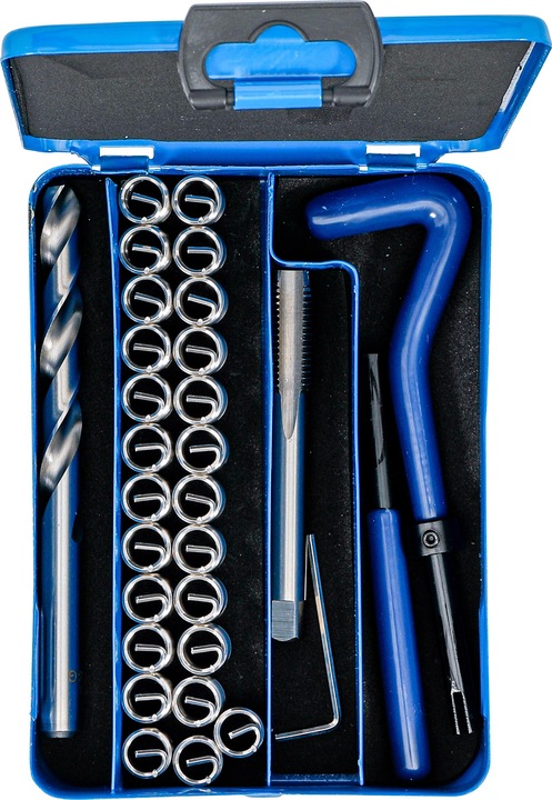 Actual product image BGS Thread Repair Kit | M10 x 1.5 mm | 29 pcs.