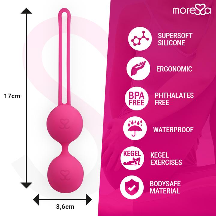 Produktbild Moressa Osian Drei Premium Silikon Rosa