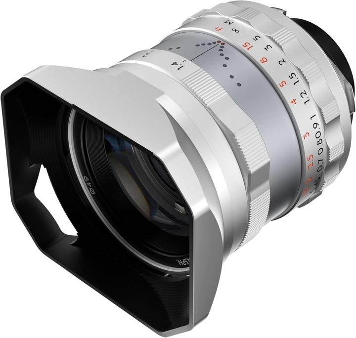 Actual product image Thypoch Full-frame Photography Lens Simera 35mm f1.4 for Leica M Mount (Focus Tab) Type ii Silver (Leica M, full size)