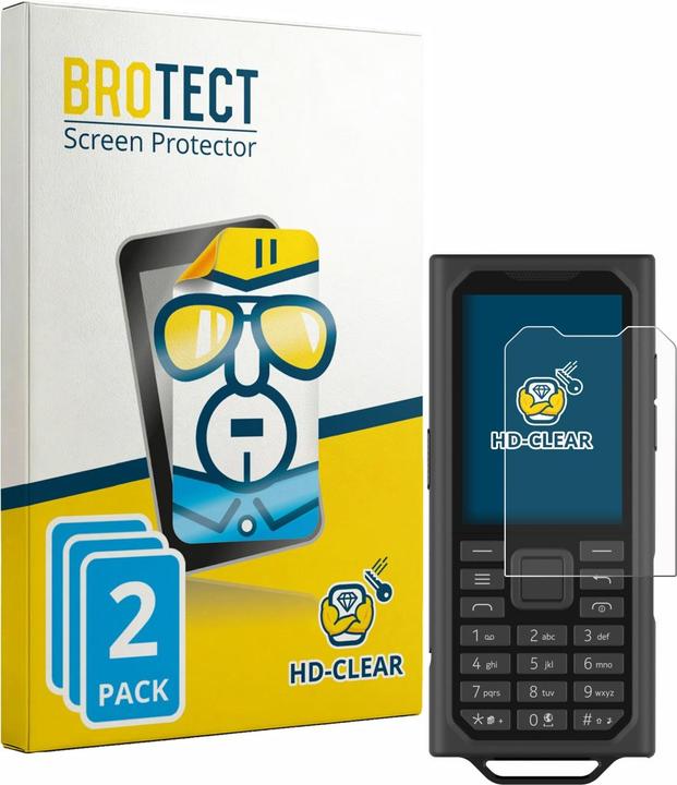 Produktbild BROTECT Schutzfolie für HMD Terra M Displayschutz Displayschutzfolie Folie Klar Transparent
