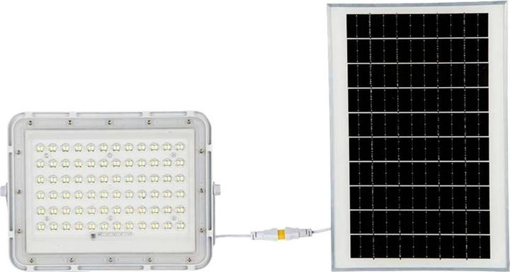 Actual product image V-TAC VT-120W 7843 LED floodlight, solar module 15 W Cold white White (1200 lm, IP65)