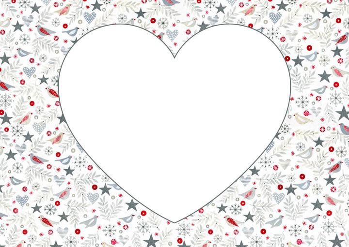 Produktbild Hess:Design Paper Besinnliche Weihnachte (75 Stk.)