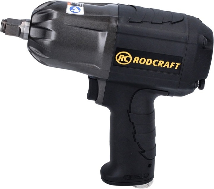 Actual product image Rodcraft RC2277 Impact wrench 1300 Nm 1/2" ( 8951000349 ) Solo 1/4 " connection thread (Air blast)