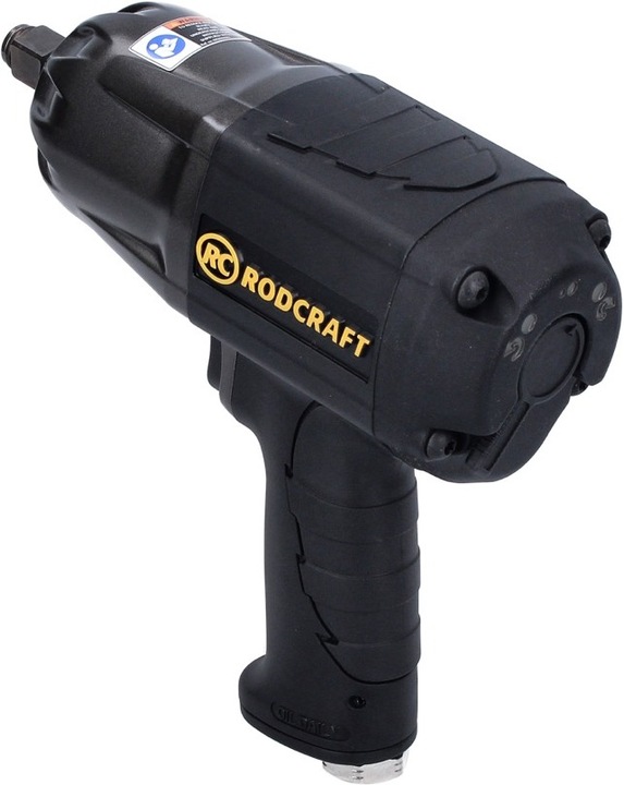 Actual product image Rodcraft RC2277 Impact wrench 1300 Nm 1/2" ( 8951000349 ) Solo 1/4 " connection thread (Air blast)