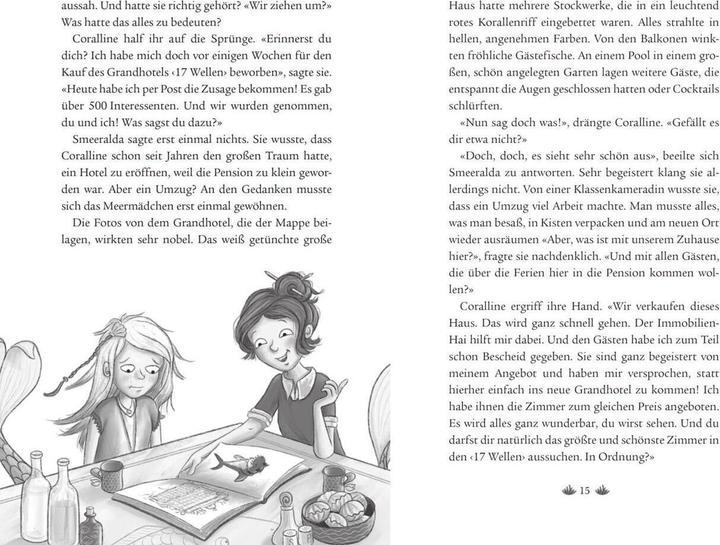 Actual product image Rotfuchs Smeeralda und die 17 Wellen: Alle Flossen voll zu tun (German, Karen Chr. Angermayer, 2024)