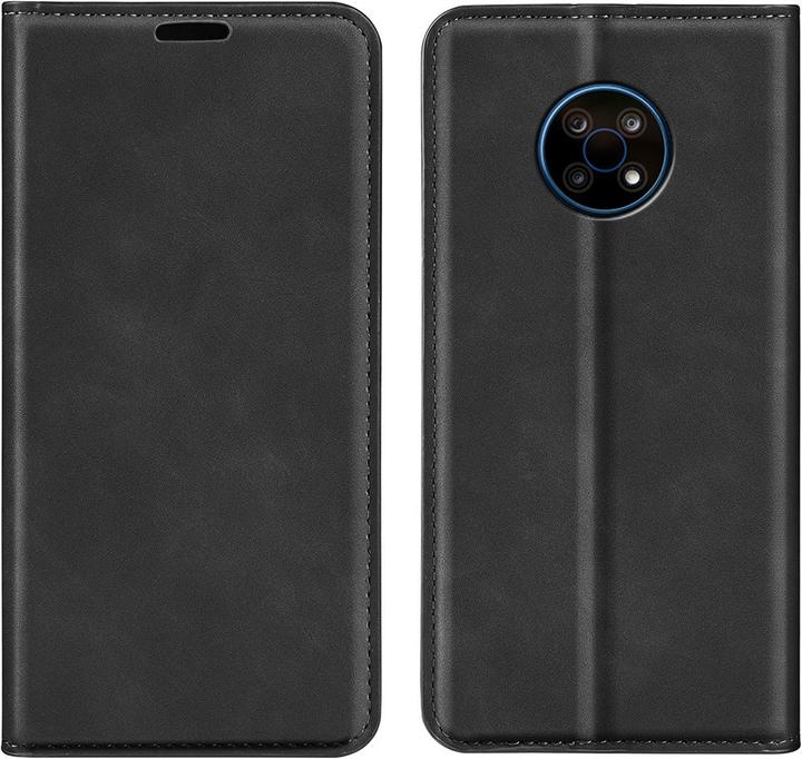 Actual product image Cover-Discount Nokia G50 - Silky Stand Flip Case Cover black (Nokia G50)