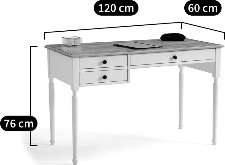 Produktbild La Redoute Interieurs Authentic Style (120 x 60 x 76 cm)