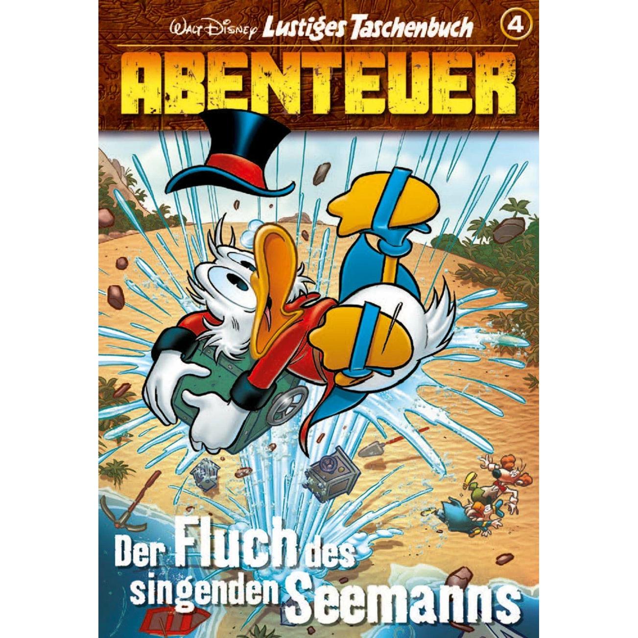 Der Fluch des singenden Seemanns, Belletristik von Disney