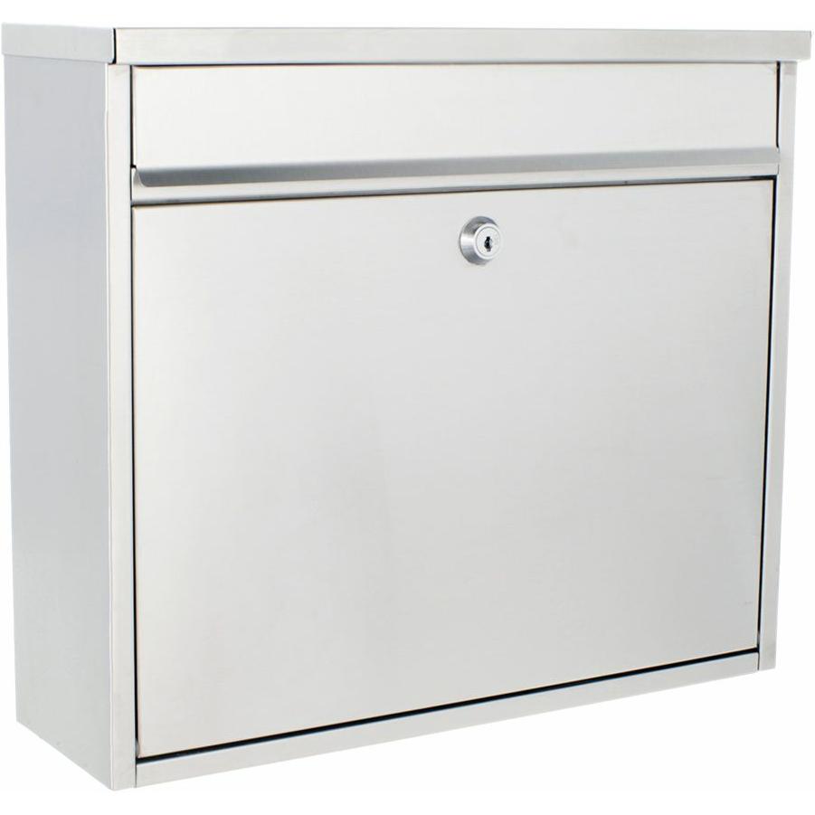 Rottner, Briefkasten, T00158 Briefkasten Edelstahl Wandmontierter Briefkasten