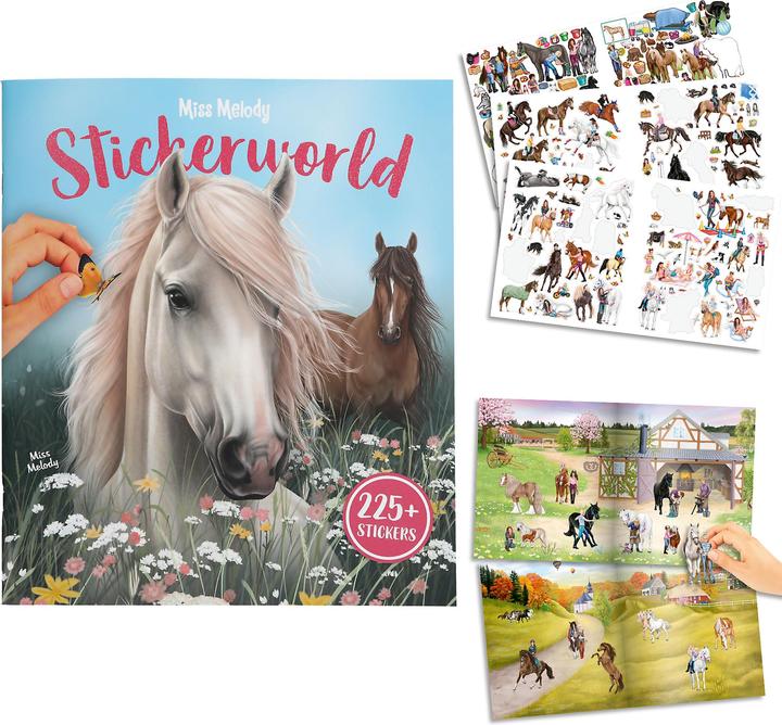 Actual product image Schmidt Spiele Miss Melody - Stickerworld (0413985)