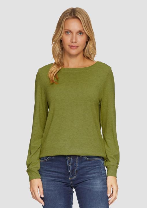 Image du produit S.Oliver T-Shirt Weiches Longsleeve aus Jerseystrick (46)