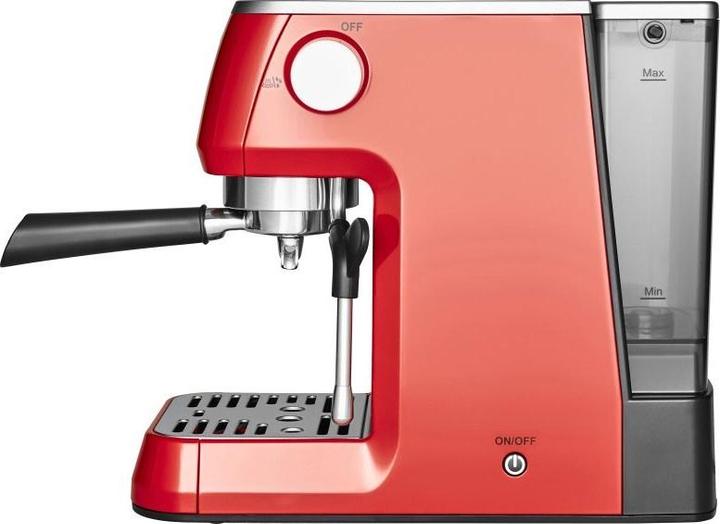 Productafbeelding Solis Barista Perfetta Plus 1016 portafiltermachine rood 980,19