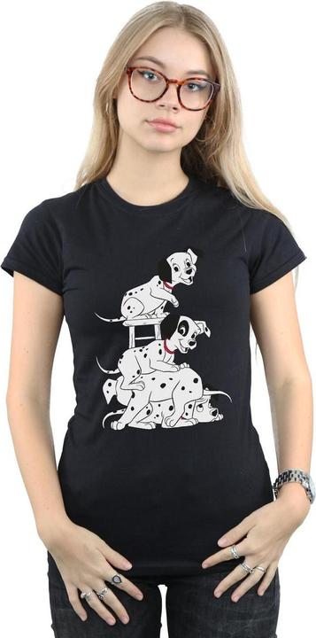 Actual product image Disney Womens/Ladies 101 Dalmatians Chair Cotton T-Shirt (S)