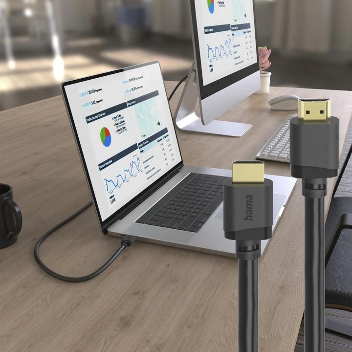 Produktbild Hama Ultra High Speed HDMI™-Kabel, zertifiziert, Stecker-Stecker, 8K, 2,0 m (2 m)