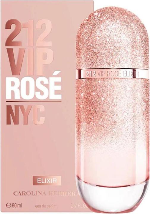 Produktbild Carolina Herrera 212 Vip Rose Elixir Eau De Parfum Spray 80ml (Eau de Parfum, 80 ml)