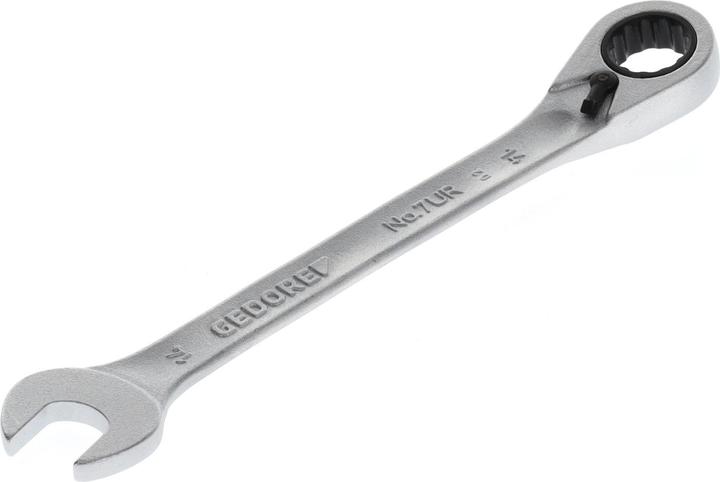 Produktbild Gedore 7 UR 14 Maulschlüssel mit Ringratsche, umschaltbar, UD 14 mm (14 mm)