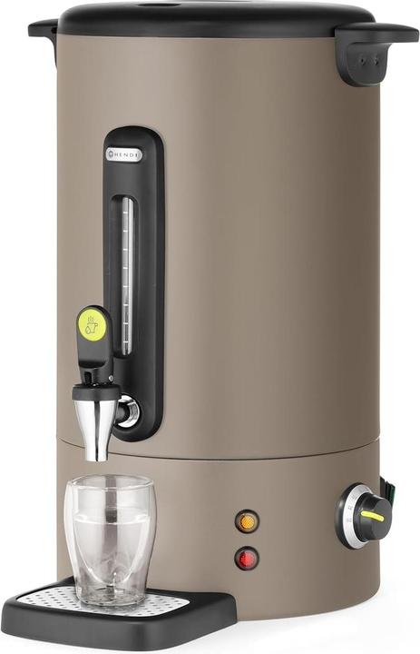 Produktbild Hendi Heissgetränkekessel, UNIQ,, 16L, Taupe, 220-240V/1650W, 357x380x(H)502mm