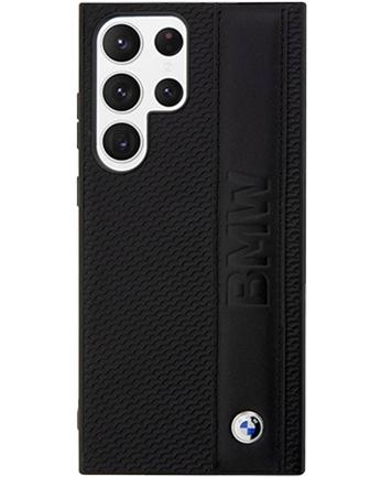 Image du produit BMW Étui BMHCS23L22RDPK S23 Ultra S918 czarny/black hardcase Leather Textured & Stripe (Samsung Galaxy S23 Ultra)