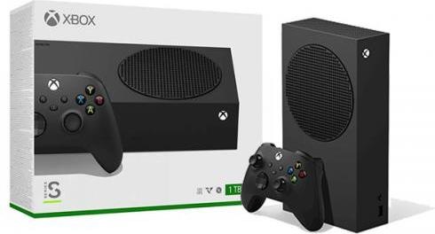 Actual product image Microsoft Xbox Series S - 1TB Carbon Black