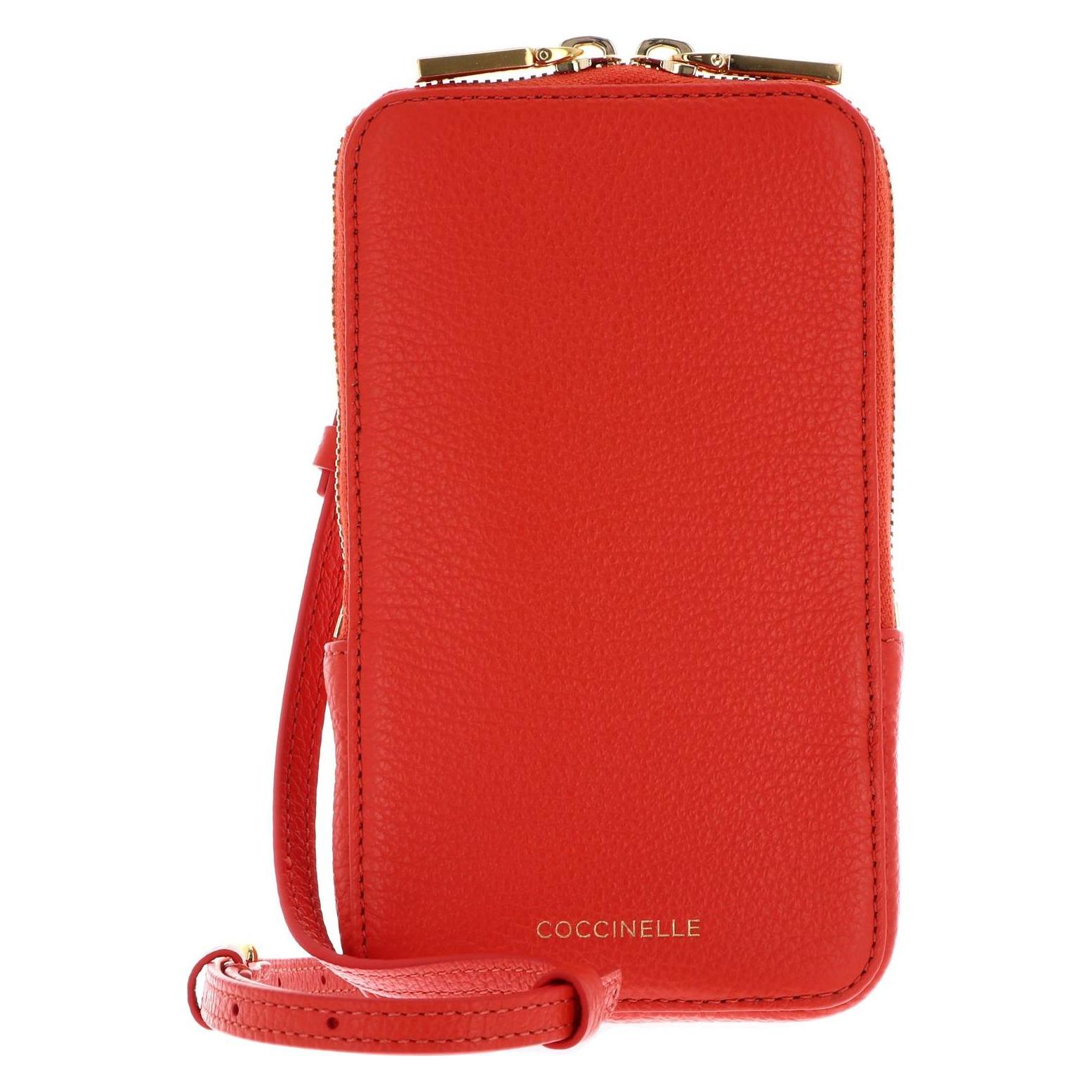 Coccinelle, Damen, Handtasche, Flor Hi-Tech Phone Bag, Orange