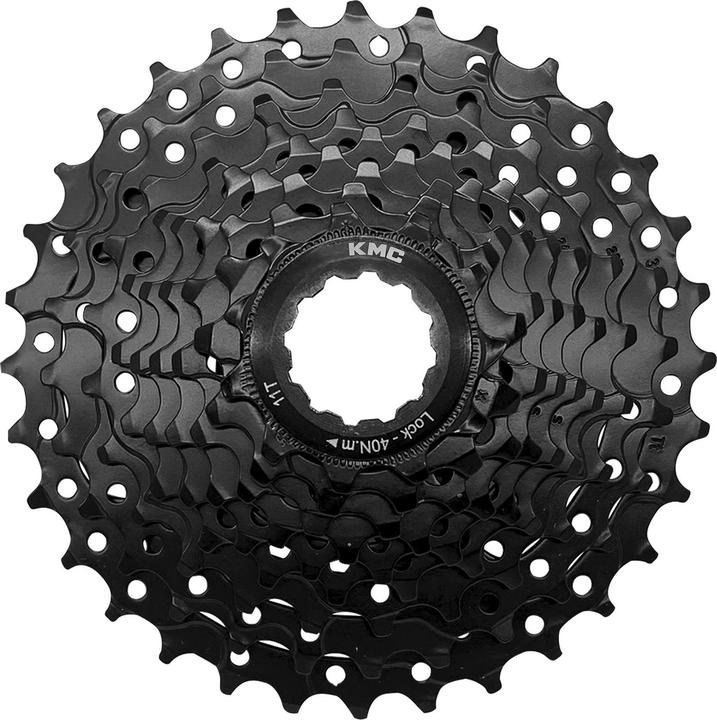 KMC React Cassette 9 Speed - 12/32T - (4 pcs) (9-fach, 11-32)