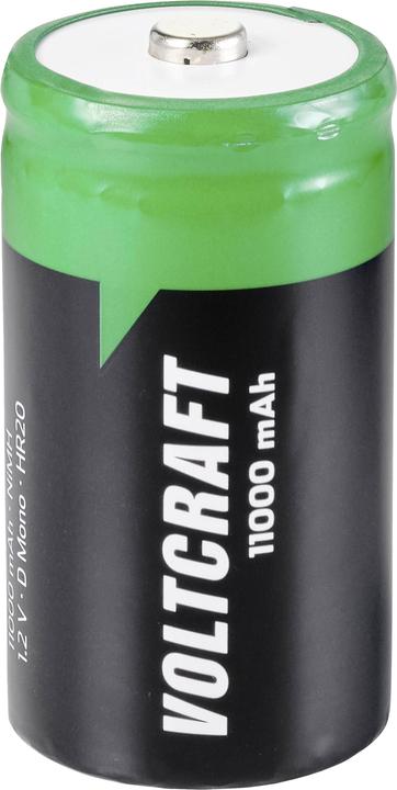 Produktbild Voltcraft HR20 Mono D -Akku NiMH 11000 mAh 1.2 V 2 St. (2 Stk., D, 11000 mAh)