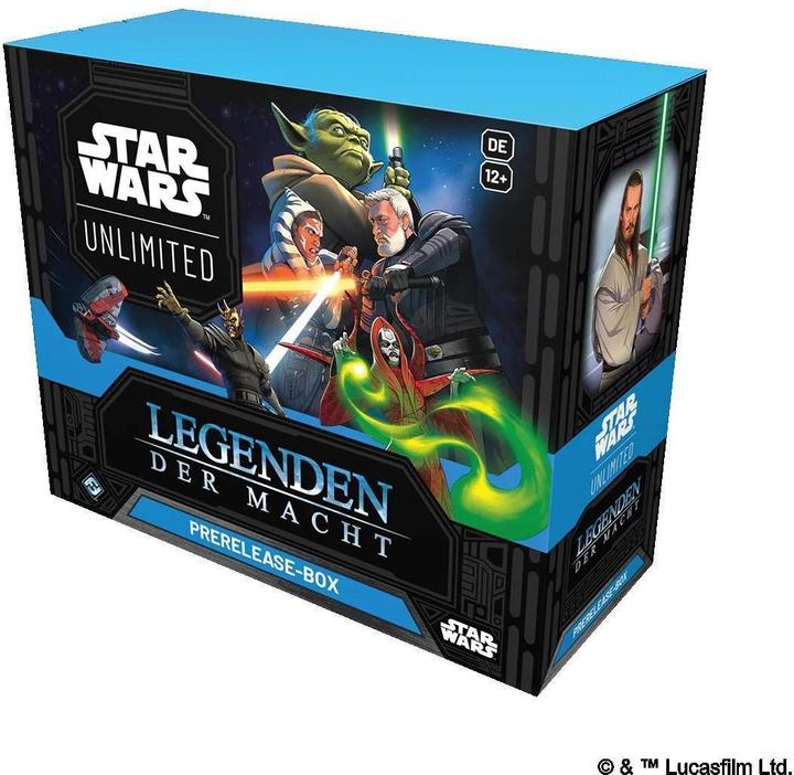 Produktbild FFG Star Wars Unlimited - Legenden der Macht (Deutsch, Booster Pack, Box Set & Collection)