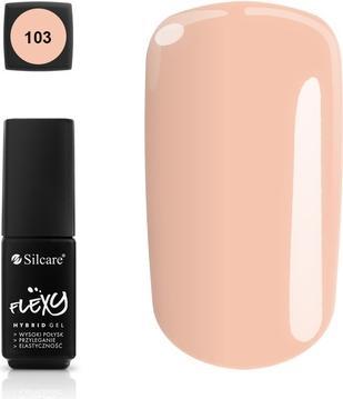 Produktbild Silcare Flexy Hybrid Gel Hybrid Lacquer 103 (103, Gel-Effekt Nagellack)