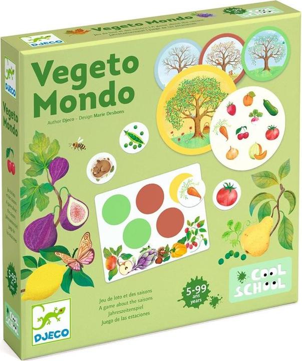 Immagine prodotto Djeco Vegeto Mondo (1 - 6 Giocatori)