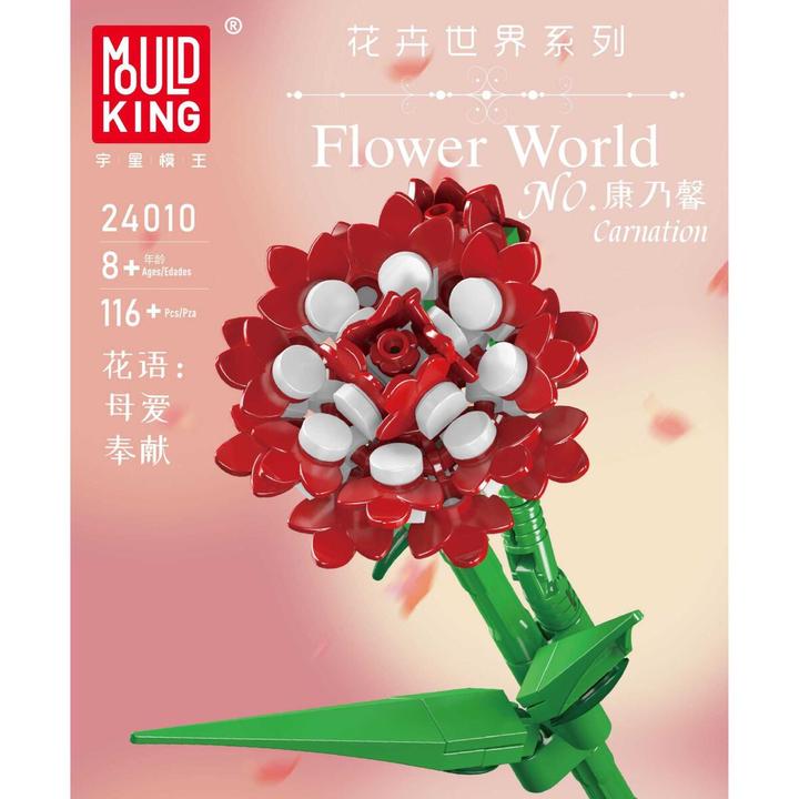 Actual product image Mould King Country Carnation