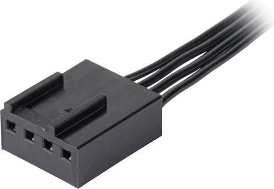 Image du produit Silverstone SST-VS120B-ARGB, ventilateur PWM-ARGB de 120 mm, 0-2 000 tr/min, éclairage ARGB à 4-1 broches (120 mm, 1 x)