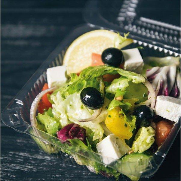 Produktbild Naturestar Bio Salatschalen mit Deckel PLA (250 x)