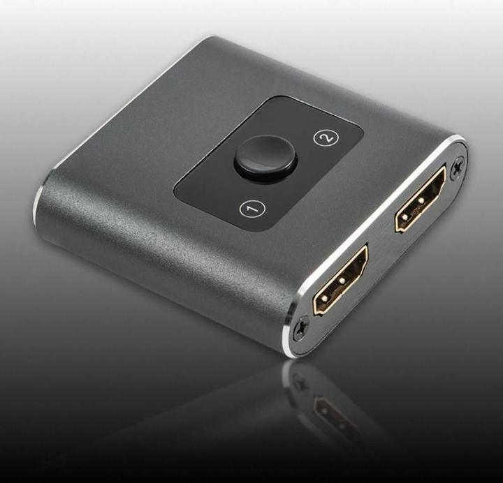 Actual product image Hermex HDMI switch HDMI distributor HDMI switch 4K@60Hz bidirectional