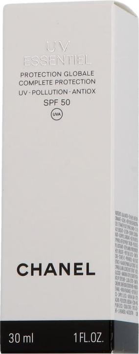 Actual product image Chanel UV Essentiel Complete Protection (Suntan cream, SPF 50, 30 ml)