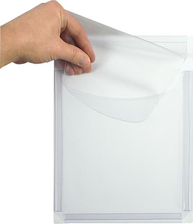 Actual product image Eichner Magnetic pouch with A4 235 x 305 mm expansion fold (A4 portrait, 5 Piece)