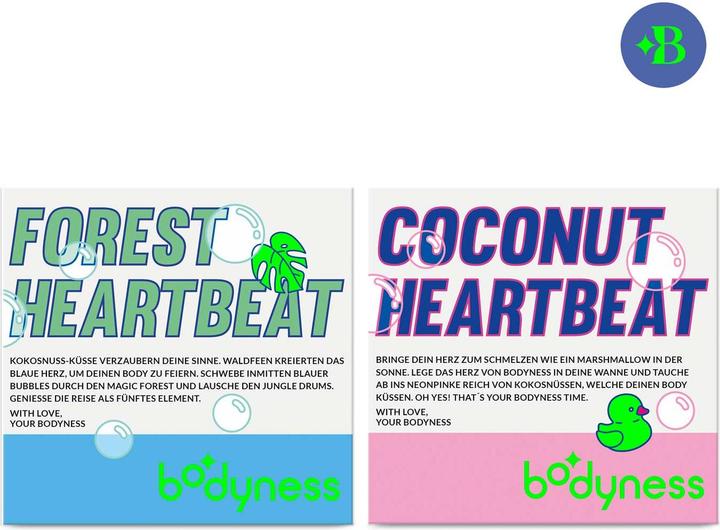 Actual product image Craze Bodyness Bath Heart Assorted (Bath salts)